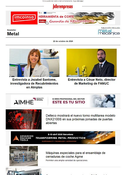 Newsletter Metal