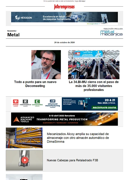 Newsletter Metal