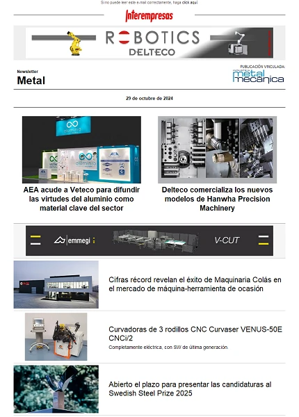 Newsletter Metal