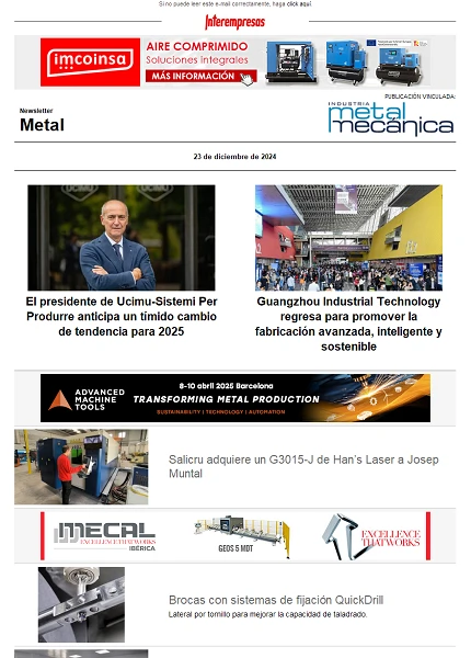 Newsletter Metal