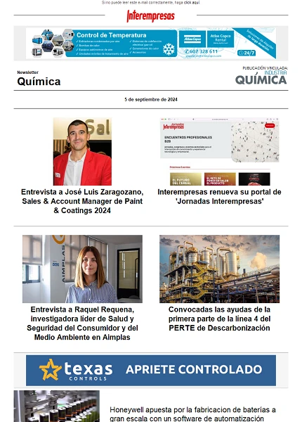 Newsletter Química