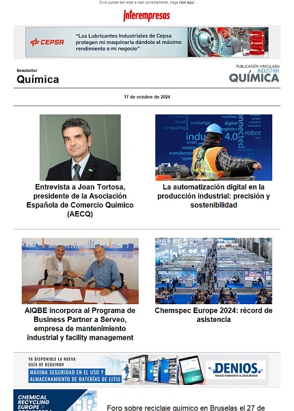 Newsletter Química