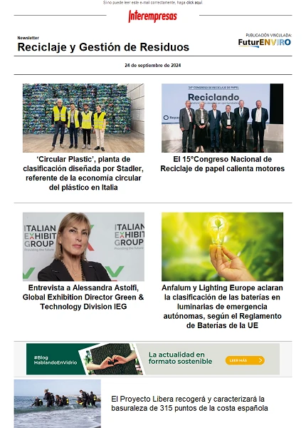 Newsletter Reciclaje y Gestión de Residuos