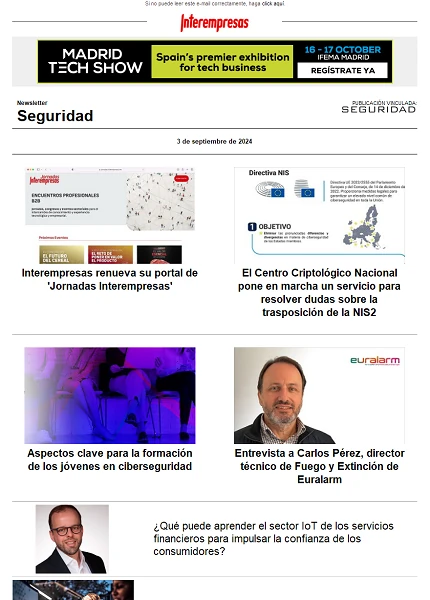 Newsletter Seguridad