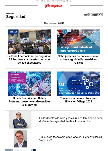 Newsletter Seguridad