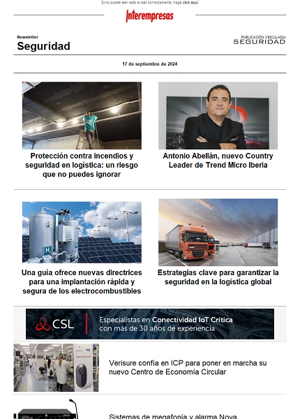 Newsletter Seguridad