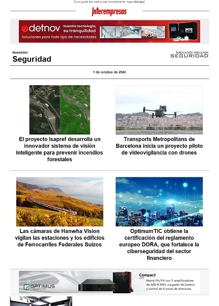 Newsletter Seguridad