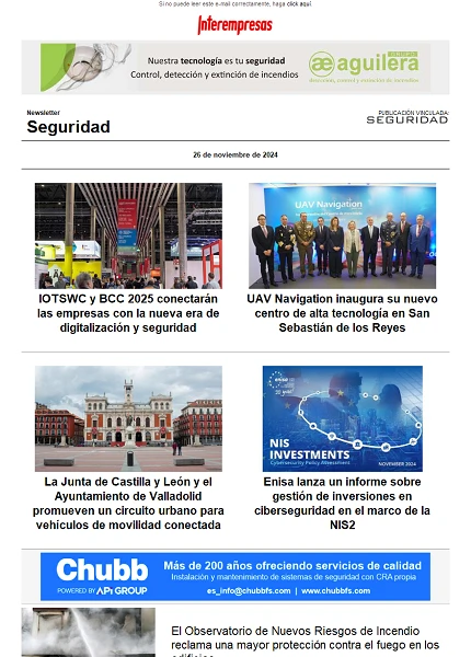 Newsletter Seguridad