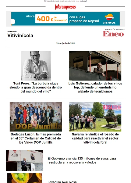 Newsletter Vitivinícola