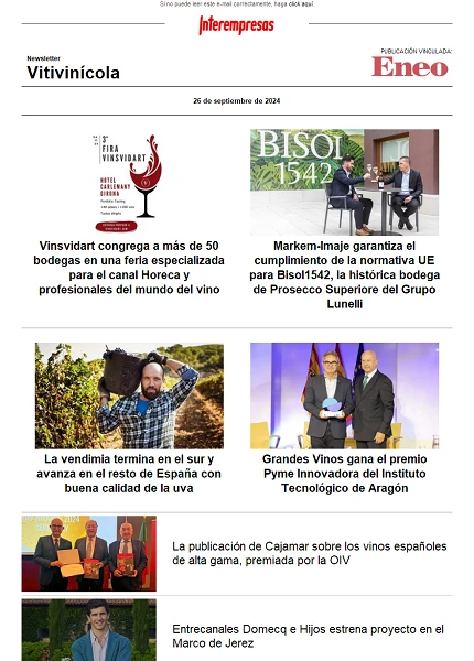 Newsletter Vitivinícola