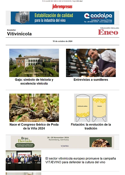 Newsletter Vitivinícola