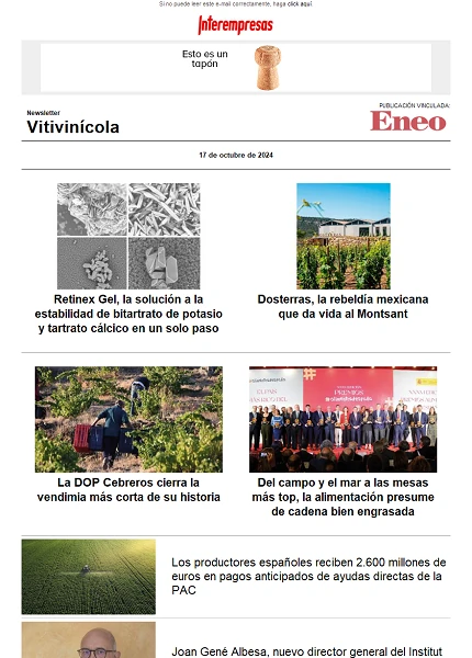 Newsletter Vitivinícola