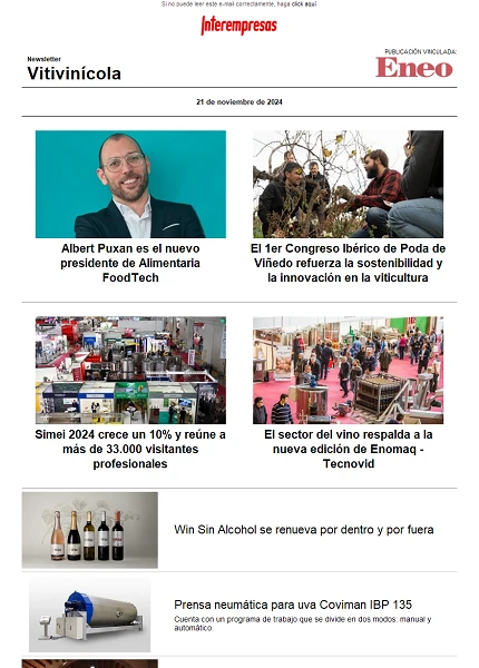 Newsletter Vitivinícola