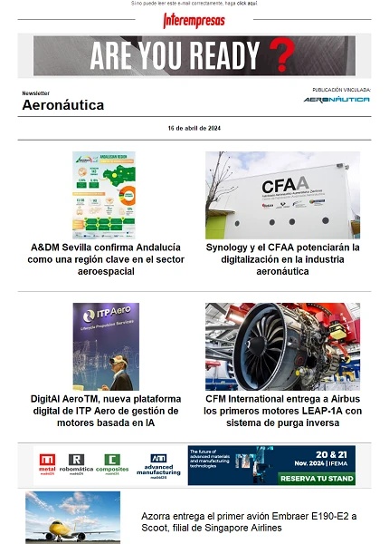 Newsletter Aeronáutica