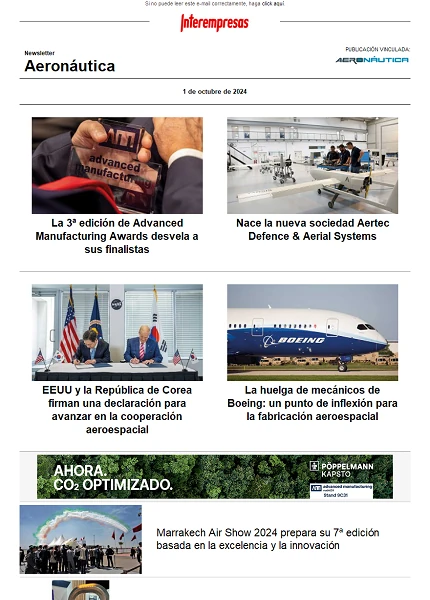 Newsletter Aeronáutica