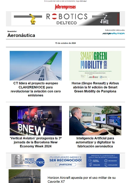 Newsletter Aeronáutica