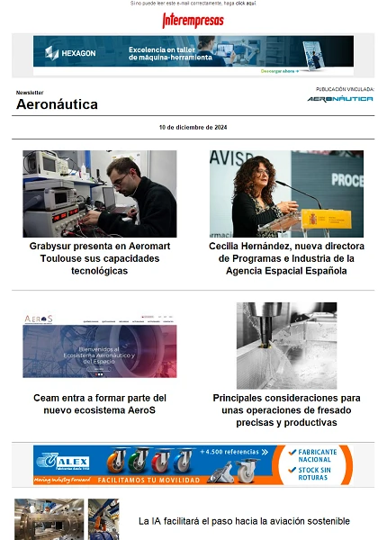 Newsletter Aeronáutica