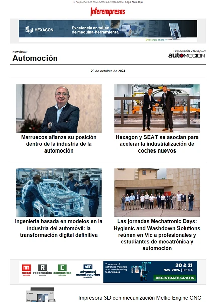 Newsletter Automoción