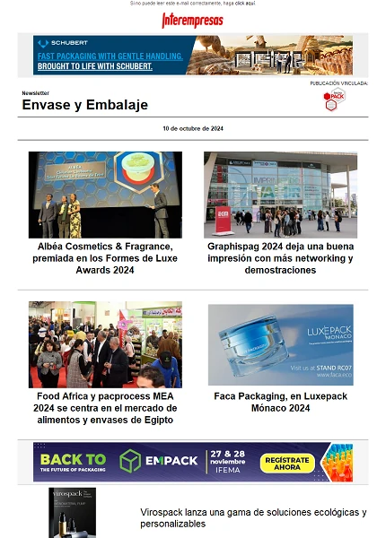 Newsletter Envase y Embalaje