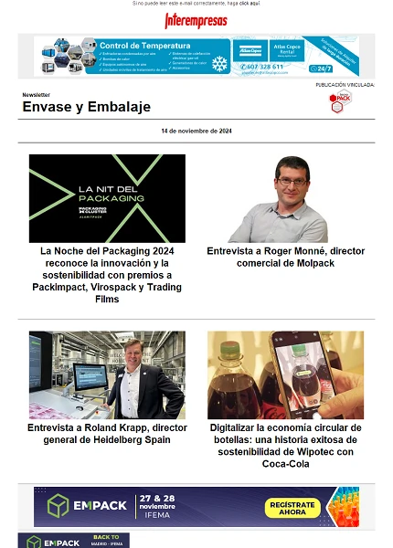 Newsletter Envase y Embalaje