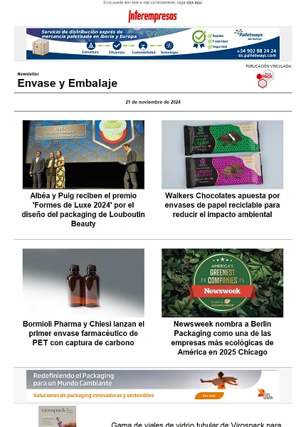 Newsletter Envase y Embalaje