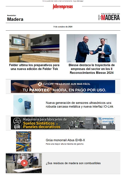 Newsletter Madera