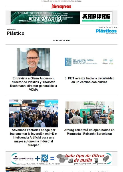Newsletter Plástico Newsletter Plástico
