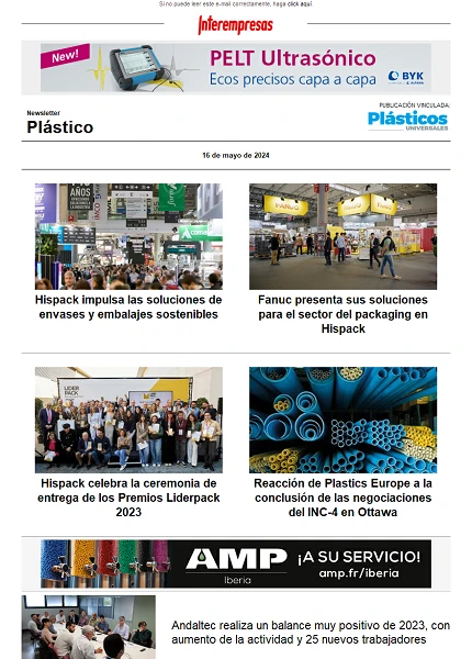 Newsletter Plástico Newsletter Plástico