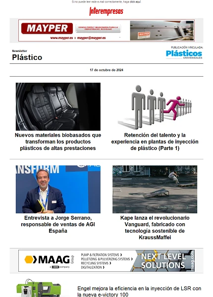 Newsletter Plástico