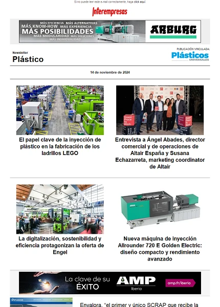 Newsletter Plástico