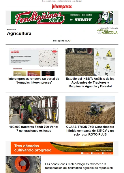 Newsletter Agrícola