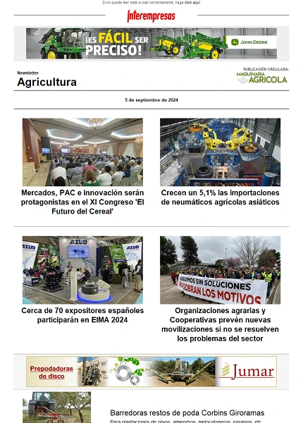 Newsletter Agrícola