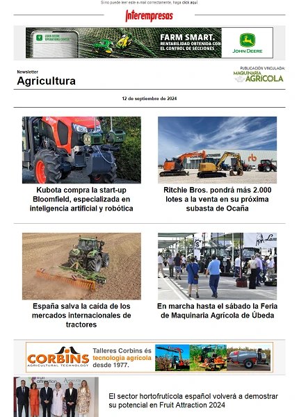 Newsletter Agrícola