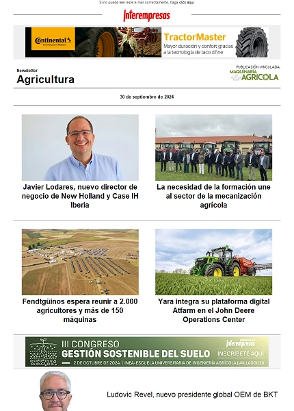 Newsletter Agrícola