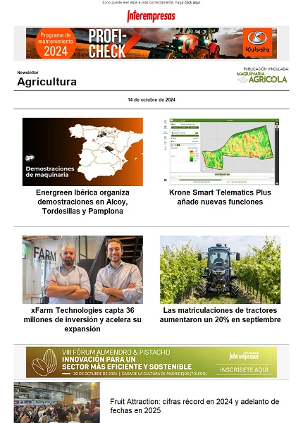 Newsletter Agrícola