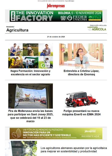 Newsletter Agrícola