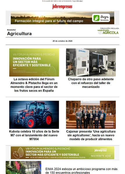 Newsletter Agrícola