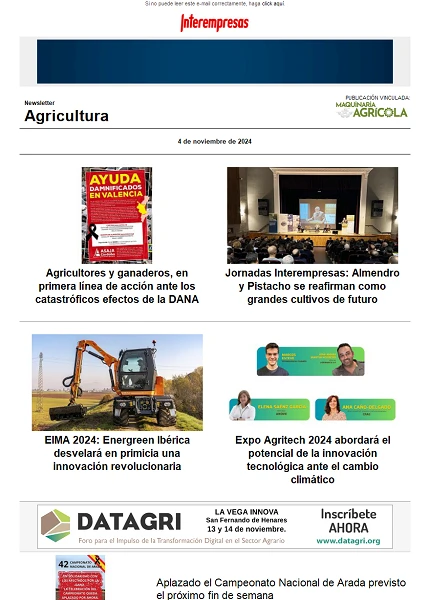 Newsletter Agrícola