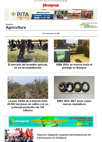 Newsletter Agrícola