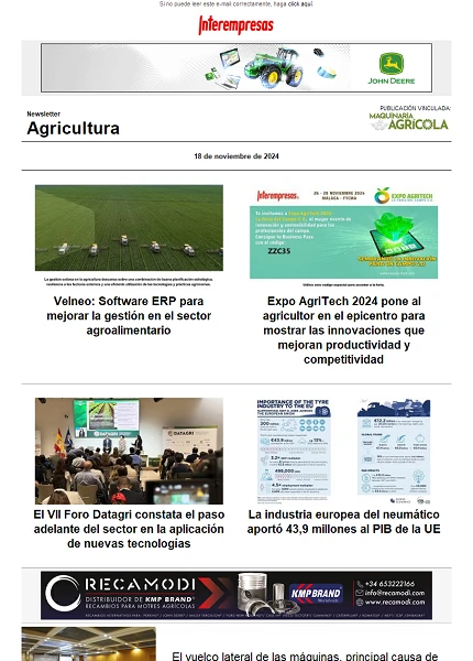 Newsletter Agrícola