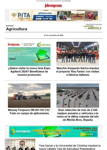 Newsletter Agrícola