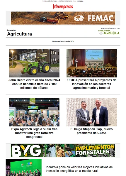 Newsletter Agrícola