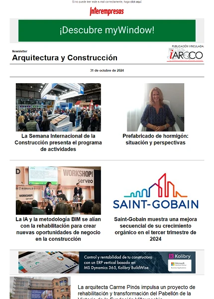 Newsletter Arquitectura y Construcción