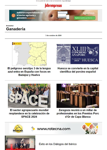 Newsletter Ganadería