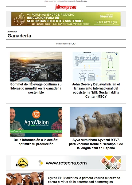 Newsletter Ganadería