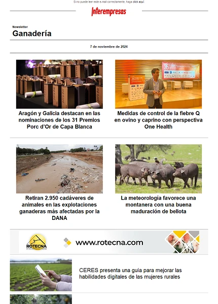 Newsletter Ganadería