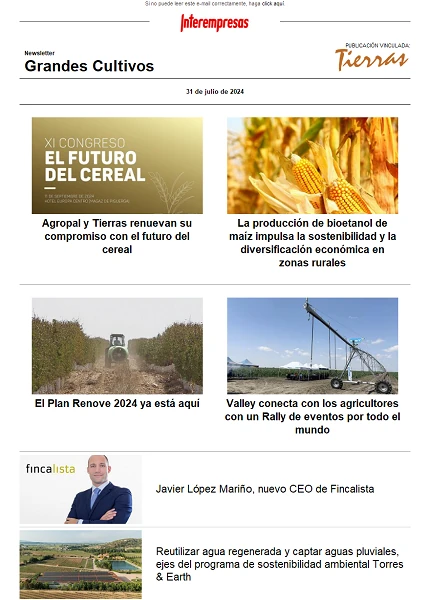 Newsletter Grandes Cultivos