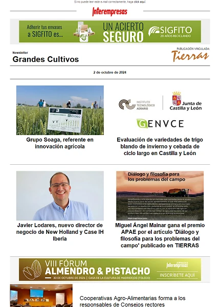 Newsletter Grandes Cultivos