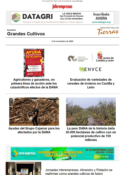 Newsletter Grandes Cultivos