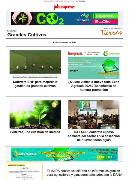 Newsletter Grandes Cultivos